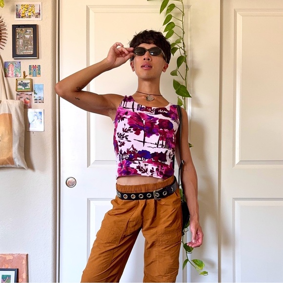 Vintage Y2K Purple Tank Top - Picture 5 of 6